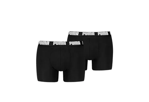 PUMA Boxershorts PUMA MEN EVERYDAY BASIC BOXERS 2P (2er Pack) mit Logobund