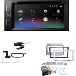 Pioneer AVH-A240DAB Autoradio für Opel Astra H (2004-2010) mit Bluetooth & DAB - Das Pioneer AVH-A240DAB bietet eine nahtlose Verbindung zu iOS/Android über USB. Genießen Sie DAB+ Radio und Musikstreaming via Bluetooth. Inklusive Einbaukit für einfachen Einbau.