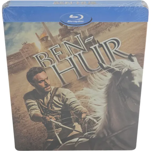 Ben-Hur Blu-ray SteelBook Geprägt El Corte Inglés Morgan Freeman Region B