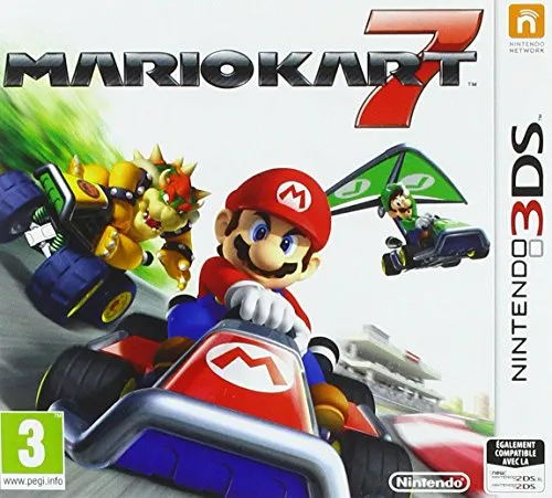 Mario Kart 7 3D [3DS] - Rasante Rennspiel für Nintendo 3DS, mit 3D-Grafik und vielfältigen Strecken für unvergesslichen Spielspaß.