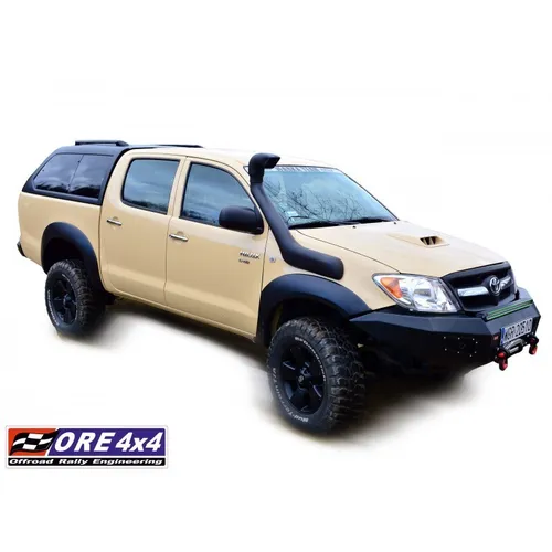 Snorkel Toyota Hilux Vigo (2005-14) mit Hilux-Aufschrift - Hochwertiger Snorkel für Toyota Hilux Vigo (2005-14), inklusive Montageset. Schützt den Motor vor Wasser und Staub, ideal für Offroad-Abenteuer. Perfekte Passform und langlebige Materialien garantieren Zuverlässigkeit.