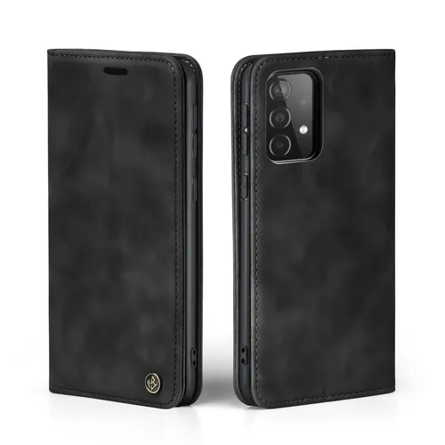 Hülle für Samsung Galaxy A53 5G Handytasche Klapphülle Case Cover Flip Schwarz