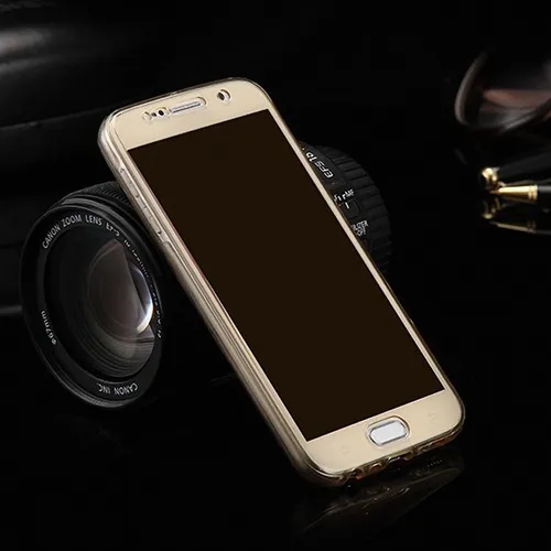 Handyhülle für Samsung Galaxy J1 (2016) Schutzcase Backcover Bumper Etuis Gold
