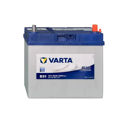 Varta B31 Blue Dynamic 545 155 033 Autobatterie 45Ah - Batterien: Varta Blue Dynamic, 45Ah, wartungsfrei und sofort einsatzbereit für zuverlässigen Start in jedem Wetter.