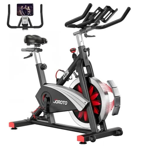 JOROTO Speedbike Ergometer X2PRO - Multifunktionales Indoor Cycling Bike mit kraftvoller Magnetbremse, ideal für intensives Training und maximalen Komfort