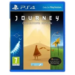 Journey Collectors Edition - PS4 [EU Version] - Spiele-Sammlung mit Journey, flOw und Flower, drei preisgekrönten Meisterwerken von thatgamecompany. Erlebe beeindruckende Landschaften und fesselnde Abenteuer in einer Welt voller Rätsel.