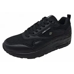 British Knights Herren Lennox Sneaker, Schwarz, 40 EU - Herren-Sneaker mit atmungsaktivem Netzstoff und flexibler EVA-Gummisohle, ideal für den täglichen Komfort und lässige Outfits.