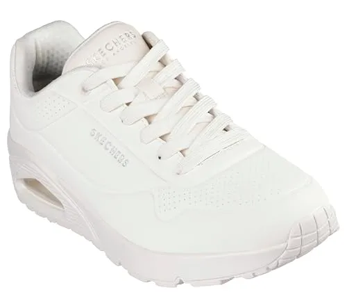 Skechers Herren Low-Top Sneaker UNO Stand ON AIR - Herren-Schnürhalbschuhe mit atmungsaktivem Obermaterial und innovativer Skech-Air Technologie für optimalen Komfort und Dämpfung beim Gehen.