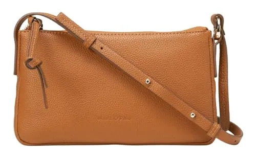 Marc O'Polo Umhängetasche Crossbody Bag aus echtem Rindsleder - Elegante Handtasche aus hochwertigem, echtem Rindsleder mit verstellbarem Schulterriemen – perfekt für stilvolle Outfits und den täglichen Gebrauch.