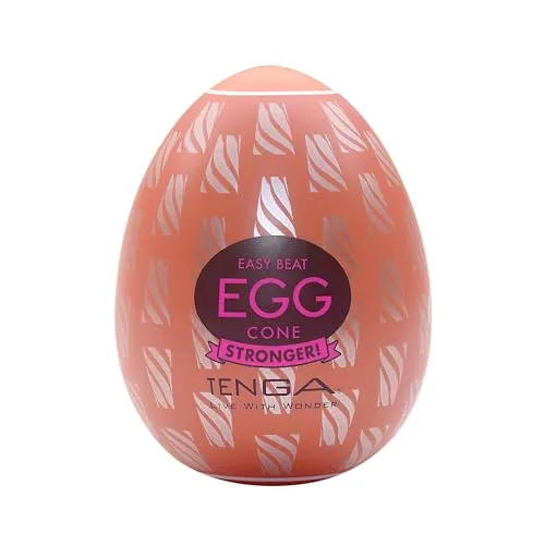 TENGA EGG Hard Cone Masturbator für Männer - Masturbationshilfe in diskreter Verpackung - Einwegprodukt - 1 Ei (1er Pack)