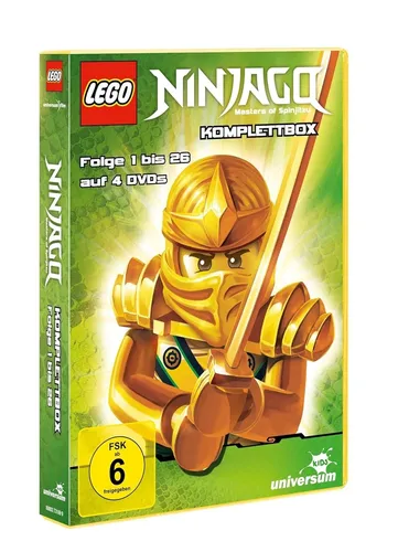 LEGO Ninjago: Season 1 & 2 (DVD) - Spannende Abenteuer aus der LEGO Ninjago-Welt, ideal für Fans und Familienunterhaltung. Erlebe die ersten zwei Staffeln auf DVD!