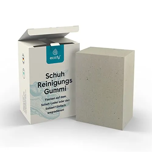 eco:fy Schuh-Reinigungsgummi Schmutz Radierer Rauleder Nubukleder Wildleder Velourleder