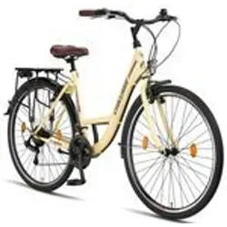 Chillaxx Bike Strada Premium City Bike - 21 Gang-Schaltung für Herren, Damen und Kinder - Fahrrad mit 21 Gang-Schaltung und komfortablem City-Lenker, ideal für Stadtfahrten und längere Strecken. Erhältlich in 24, 26 und 28 Zoll, mit einzigartigem Design.