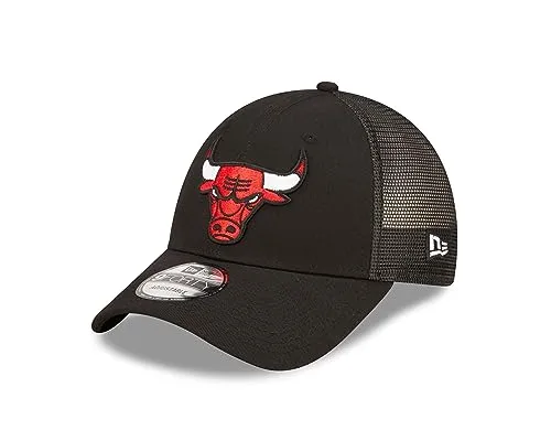New Era Chicago Bulls 9Forty Trucker Cap - Adjustable Strapback - Hüte, Kappen & Mützen für Baseball-Fans, stylische Trucker Cap mit verstellbarem Klettverschluss für optimalen Tragekomfort und Fan-Style.