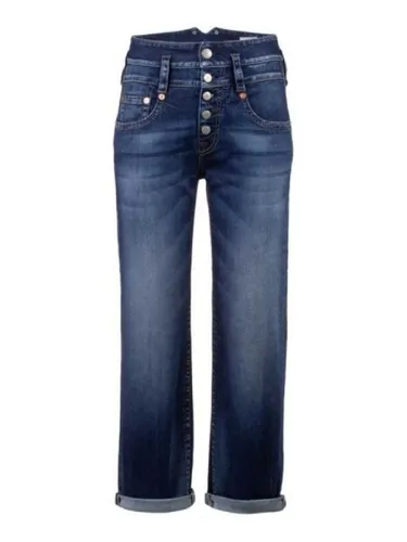 Herrlicher Tapered-fit-Jeans PITCH HI TAP JEANS AUS BIO-BAUMWOLLE