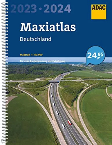 ADAC Maxiatlas 2023/2024 Deutschland 1:150 000 (ADAC Atlas)