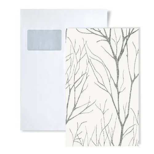 MUSTERSTÜCK Profhome S-372604-GU DIN A4 | MUSTER der Floral Tapete 1