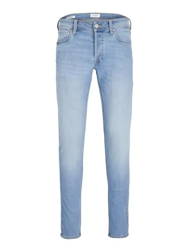 Tapered-fit-Jeans "JJIMIKE JJORIGINAL SQ 223 NOOS PLS", Gr. 48 - Blue Denim - Bequeme Herren-Tapered-fit-Jeans von Jack & Jones PlusSize, ideal für entspannte Tage. Strapazierfähige und pflegeleichte Qualität sorgt für langanhaltenden Tragekomfort.