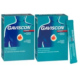 GAVISCON Advance Pfefferminz Suspension bei Sodbrennen 48X10 ml