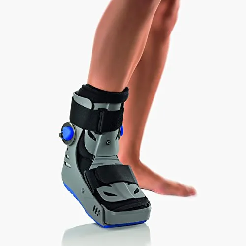 Bort 100350 X-Large Air Walker - Medizinische Orthese zur Ruhigstellung des Fußes, kurze Ausführung mit 2-Kammer-Air-System für optimale Stabilität und inklusive Unterziehstrümpfe.