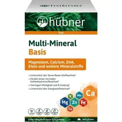 Hübner Multi-Mineral Basis Pulver | 800 g | vegan