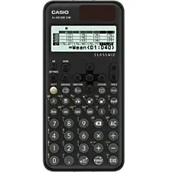 CASIO FX-991DE CW - Wissenschaftlicher Taschenrechner schwarz, 680+ Funktionen und ergonomisches Design für Bildung und Beruf