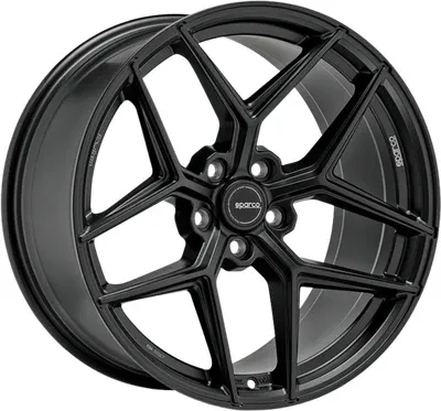 Sparco FF3 matt black 8x18" Alufelgen - Einteilige 18 Zoll Aluminiumfelgen mit Y-Speichen-Design, ideal für sportliche Fahrzeuge und optimierte Fahrperformance.