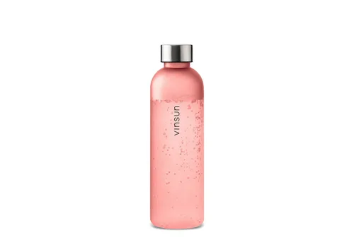 Vinsun Trinkflasche Tritan Wasserflasche 650ml - Sportflasche Kohlensäure geeignet, Auslaufsicher, BPA frei, bruchsicher, geruchs- und geschmacksneutral