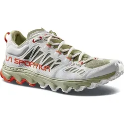 La Sportiva Damen Helios III Schuhe - Größe 41.5, Weiss - Laufschuhe für Damen, federleicht und ideal für schnelle Läufe auf festem Untergrund - der perfekte Begleiter für Trailrunning.