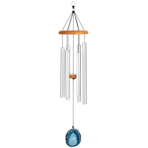 Meinl Sonic Energy BAMC29S Blue Agate Windspiel - Sonstige Percussion Instrumente, einzigartiger Klang für Meditation und Entspannung durch hochwertige Verarbeitung in Blue Agate