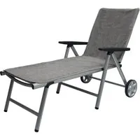Beautissu Marbella Handtuch 200x70cm Grau