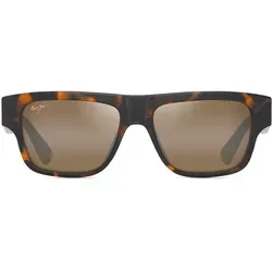 Maui Jim K?KUA Sonnenbrille Dunkelhavanna/Matt (H638-10) - Sonnenbrillen mit polarisierten Gläsern für optimalen UV-Schutz und brilliante Farbwiedergabe, ideal für sonnige Tage und Outdoor-Aktivitäten.