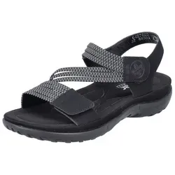 Rieker Sandale 64870 - Wanderschuhe für Damen mit Antistress-Features, ultra leicht und flexibel für optimalen Laufkomfort – ideal für den Sommer!