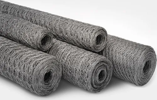 Drahtzaun Verzinkt Ummantelung Kaninchendraht Maschenweite: 13 mm Höhe: 50 cm Länge: 10 m