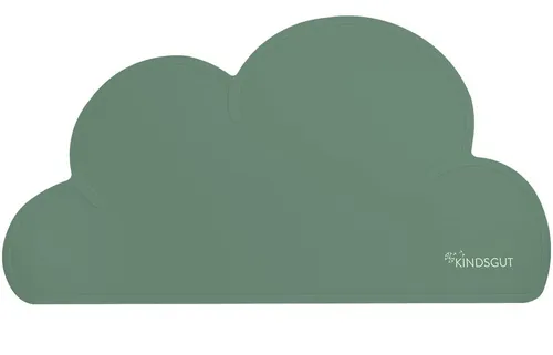 KINDSGUT Platzset Platzdeckchen Wolke, umweltfreundlich, Pistazie