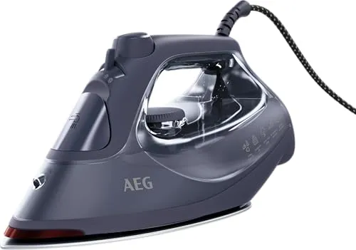 AEG SI6-1-4MN Bügeleisen - Bügeleisen mit 2500 Watt, 200g Dampfstoß und Sicherheitsabschaltung für sicheres und effizientes Bügeln.