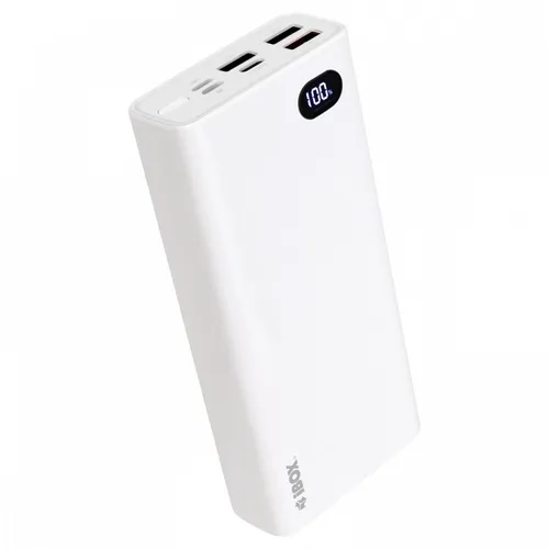 Powerbank Ibox IPB20 Weiß 20000 mAh - Ladegeräte & Dockingstationen – Hochkapazitive Powerbank mit 20000 mAh, ideal für unterwegs und sorgt für ständige Energieversorgung Ihrer Geräte.