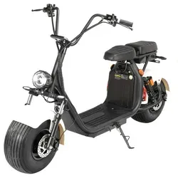 Eneway COCO II plus 45km/h EScooter WHITE-EDITION - Motorroller mit 2000 Watt Heckantrieb, bietet beeindruckende 45 km/h und eine Straßenzulassung für sicheres Fahren in der Stadt.