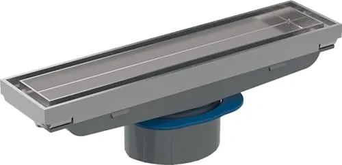 Geberit CleanLine Duschrinne 154455001 befliesbar - Sanitärinstallation für bodenebene Duschen, aus Edelstahl, mit einfacher Reinigung und flexibler Ausrichtung für optimale Wasserableitung.