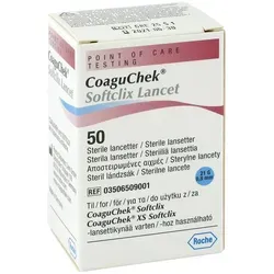 Coaguchek Softclix Lancet 50 St - Präzise Blutentnahme - Arzneimittel zur schmerzarmen Blutentnahme, ideal für Diabetiker und Patienten mit Blutgerinnungsstörungen. Schnelle und hygienische Anwendung.