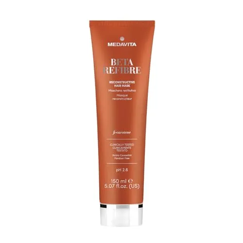 Medavita Reconstructive Hair Mask 150 ml - Haarpflege für reparierte Haarstruktur, schützt vor Haarbruch und Spliss – eine natürliche Lösung für gesundes Haar.
