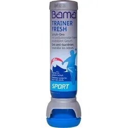 Bama Trainer Fresh Schuh Deo 100ml – Antibakterielle Frische für alle Schuhe - Schuhdeodorant für Sport-, Arbeits- und Freizeitschuhe, entfernt effektiv Gerüche und desinfiziert, schützt vor Fußpilz und sorgt für frische Füße.