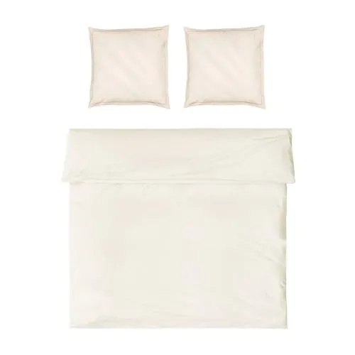 Möve Luxury Bettwäsche-Set 200x200 cm + 2 Kissen 80x80 cm - Hochwertiges Bettwäsche-Set aus 100% Premium Baumwolle, elegant verpackt. Mit Zierstick und verdecktem Reißverschluss, ideal für stilvolles Schlafen.