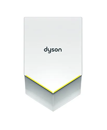 Dyson 307169-01 Airblade V HU02 Handtrockner, Weiß - Händetrockner mit 1000 Watt Leistung, hygienisch und schnell für eine effiziente Trocknung der Hände.