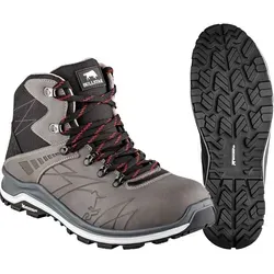 BULLSTAR Sicherheitsstiefel TURBO S3 Größe 46 - Komfort und Schutz - Robuste Sicherheitsstiefel mit rutschfester MICHELIN Laufsohle für optimalen Grip und Dämpfung. Mit Komposit-Zehenschutz und atmungsaktivem Innenfutter für den ganzen Tag.