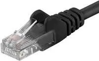 PremiumCord Patch kabel UTP RJ45-RJ45 CAT6 1m erná