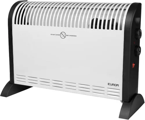 Eurom Konvektorheizung CK2003T - Flexibel und Leistungsstark - Elektroheizungen mit 2000 Watt Leistung, ideal als Zusatzheizung und mit Kaltluftventilator für ganzjährige Nutzung.