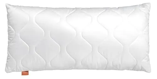sleepling Kissen 35x55 cm - Allergikerfreundliches Sofakissen - Kissen, 100% Polyester, waschbar bis 60 Grad, perfekt für Allergiker und Made in EU. Hochwertige Steppung und anpassbare Füllmenge für individuellen Komfort.