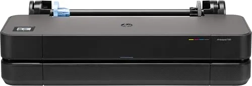 HP Designjet T230 A1-Plotter - Kompakter Großformatdrucker mit WLAN, ideal für präzise Strichzeichnungen und Präsentationen