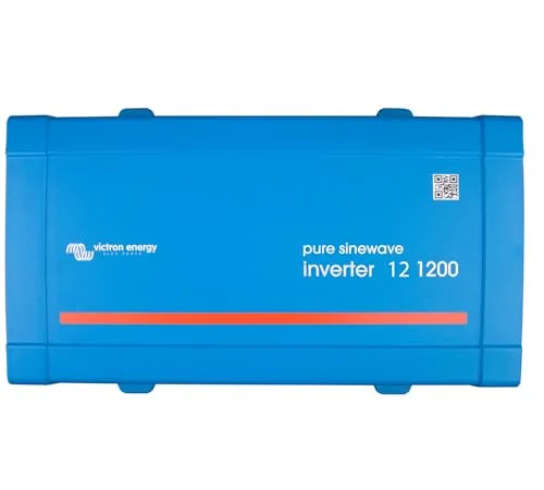 Victron Phoenix 0% MwSt §12 III UstG 12/1200 850W Wechselrichter - Sonstige Elektroinstallationsartikel, wandelt 12V Gleichspannung in 230V Wechselstrom um und ermöglicht einfache Konfiguration über VE.Direkt Schnittstelle mit Computer oder Smartphone.
